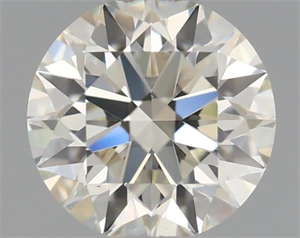 Picture of Natural Diamond 0.53 Carats, Round with Excellent Cut, I Color, VS1 Clarity and Certified by IGI