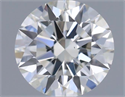 Natural Diamond 0.41 Carats, Round with Excellent Cut, I Color, VS1 Clarity and Certified by IGI