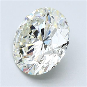 Picture of Natural Diamond 2.00 Carats, Round with Excellent Cut, K Color, VS2 Clarity and Certified by GIA