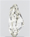 Natural Diamond 1.50 Carats, Pear with  Cut, K Color, SI2 Clarity and Certified by IGI