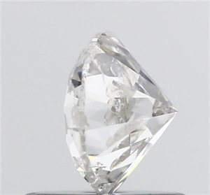 Picture of Natural Diamond 0.71 Carats, Round with Excellent Cut, F Color, I1 Clarity and Certified by IGI