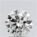 Natural Diamond 1.30 Carats, Round with Excellent Cut, F Color, IF Clarity and Certified by GIA