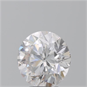 Natural Diamond 3.52 Carats, Round with Excellent Cut, H Color, VVS1 Clarity and Certified by GIA