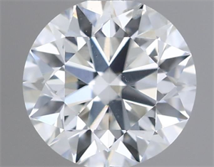 Picture of Natural Diamond 0.40 Carats, Round with Very Good Cut, E Color, SI2 Clarity and Certified by GIA