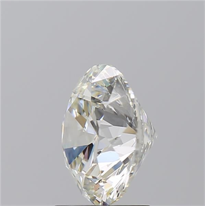 Picture of Natural Diamond 2.51 Carats, Round with Excellent Cut, I Color, VS1 Clarity and Certified by GIA