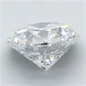 Natural Diamond 4.01 Carats, Round with Excellent Cut, D Color, SI2 Clarity and Certified by GIA