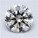 Natural Diamond 1.70 Carats, Round with Excellent Cut, J Color, VS1 Clarity and Certified by GIA