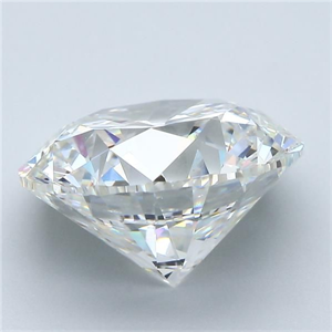 Picture of Natural Diamond 7.03 Carats, Round with Excellent Cut, F Color, SI1 Clarity and Certified by GIA