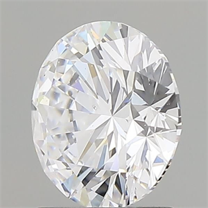 Picture of Natural Diamond 1.51 Carats, Round with Excellent Cut, D Color, SI1 Clarity and Certified by GIA