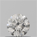 Natural Diamond 0.40 Carats, Round with Excellent Cut, I Color, SI1 Clarity and Certified by IGI