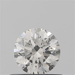 Picture of Natural Diamond 0.40 Carats, Round with Excellent Cut, I Color, SI1 Clarity and Certified by IGI