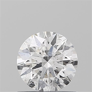 Picture of Natural Diamond 0.55 Carats, Round with Excellent Cut, F Color, SI2 Clarity and Certified by IGI