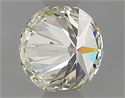 Natural Diamond 0.40 Carats, Round with Very Good Cut, I Color, SI1 Clarity and Certified by IGI