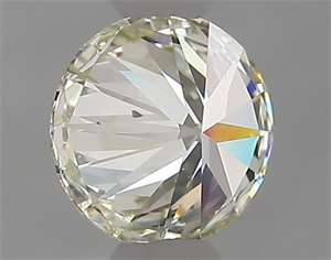 Picture of Natural Diamond 0.40 Carats, Round with Very Good Cut, I Color, SI1 Clarity and Certified by IGI