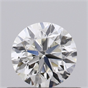 Natural Diamond 0.45 Carats, Round with Very Good Cut, H Color, VS1 Clarity and Certified by GIA