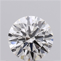 Natural Diamond 0.40 Carats, Round with Excellent Cut, H Color, VVS1 Clarity and Certified by GIA