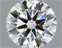 Natural Diamond 0.41 Carats, Round with Excellent Cut, H Color, VS2 Clarity and Certified by IGI