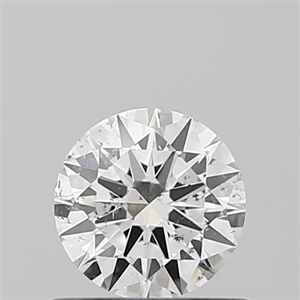 Picture of Natural Diamond 0.50 Carats, Round with Excellent Cut, G Color, SI1 Clarity and Certified by IGI