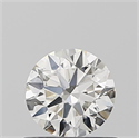 Natural Diamond 0.50 Carats, Round with Excellent Cut, I Color, VS1 Clarity and Certified by IGI