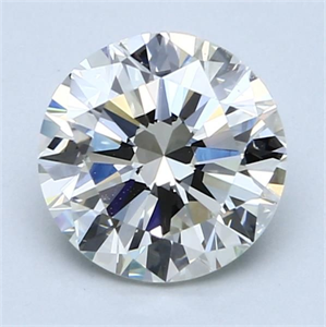 Picture of Natural Diamond 2.00 Carats, Round with Very Good Cut, J Color, VS2 Clarity and Certified by GIA