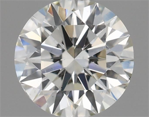 Picture of Natural Diamond 0.60 Carats, Round with Excellent Cut, I Color, VS2 Clarity and Certified by IGI