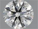 Natural Diamond 0.46 Carats, Round with Excellent Cut, J Color, VVS1 Clarity and Certified by GIA