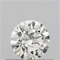 Natural Diamond 0.42 Carats, Round with Excellent Cut, J Color, VS1 Clarity and Certified by GIA