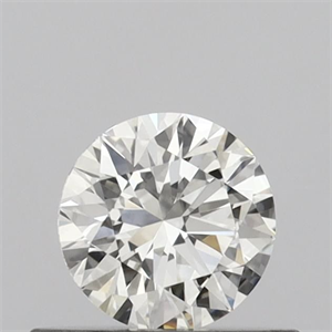 Picture of Natural Diamond 0.42 Carats, Round with Excellent Cut, J Color, VS1 Clarity and Certified by GIA