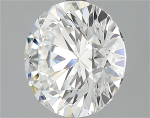 Picture of Natural Diamond 3.03 Carats, Round with Excellent Cut, E Color, VVS2 Clarity and Certified by GIA