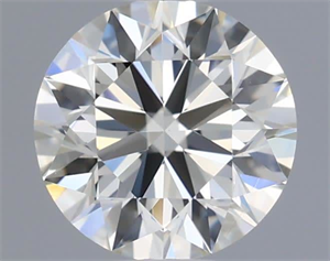 Picture of Natural Diamond 0.60 Carats, Round with Excellent Cut, J Color, VVS2 Clarity and Certified by IGI