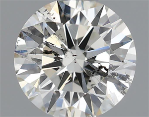 Picture of Natural Diamond 0.60 Carats, Round with Excellent Cut, I Color, SI2 Clarity and Certified by IGI