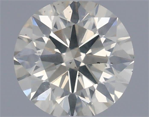 Picture of Natural Diamond 0.40 Carats, Round with Excellent Cut, K Color, SI2 Clarity and Certified by IGI