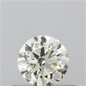 Natural Diamond 0.40 Carats, Round with Very Good Cut, J Color, VS1 Clarity and Certified by IGI