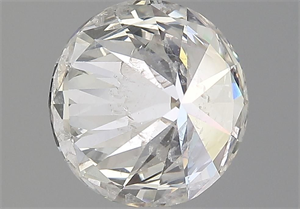 Picture of Natural Diamond 3.17 Carats, Round with Very Good Cut, J Color, I1 Clarity and Certified by GIA