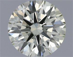 Picture of Natural Diamond 0.55 Carats, Round with Excellent Cut, J Color, VS2 Clarity and Certified by IGI