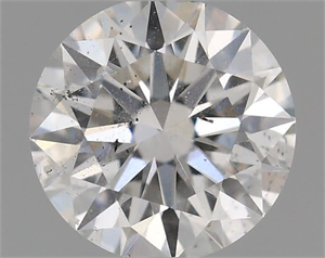 Picture of Natural Diamond 0.50 Carats, Round with Excellent Cut, E Color, SI2 Clarity and Certified by IGI