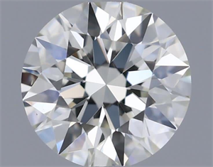 Picture of Natural Diamond 0.50 Carats, Round with Excellent Cut, H Color, VS1 Clarity and Certified by IGI