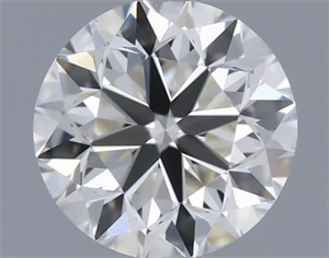 Picture of Natural Diamond 0.40 Carats, Round with Very Good Cut, H Color, IF Clarity and Certified by IGI