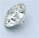 Natural Diamond 3.02 Carats, Round with Excellent Cut, K Color, SI1 Clarity and Certified by GIA