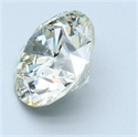 Natural Diamond 2.82 Carats, Round with Excellent Cut, K Color, SI1 Clarity and Certified by GIA