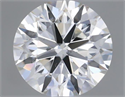 Natural Diamond 0.40 Carats, Round with Very Good Cut, J Color, SI1 Clarity and Certified by GIA