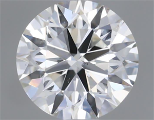 Picture of Natural Diamond 0.40 Carats, Round with Very Good Cut, J Color, SI1 Clarity and Certified by GIA