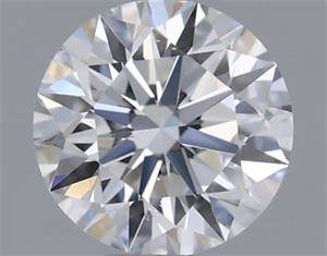 Picture of Natural Diamond 0.41 Carats, Round with Excellent Cut, D Color, SI2 Clarity and Certified by GIA