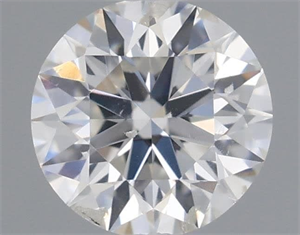 Picture of Natural Diamond 0.40 Carats, Round with Excellent Cut, I Color, I1 Clarity and Certified by GIA