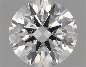 Picture of Natural Diamond 0.43 Carats, Round with Excellent Cut, F Color, SI2 Clarity and Certified by GIA