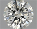 Natural Diamond 0.54 Carats, Round with Excellent Cut, K Color, VS1 Clarity and Certified by GIA