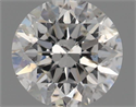 Natural Diamond 0.50 Carats, Round with Very Good Cut, F Color, SI2 Clarity and Certified by IGI