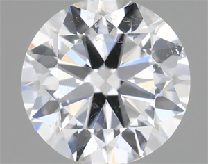 Picture of Natural Diamond 0.50 Carats, Round with Good Cut, G Color, SI2 Clarity and Certified by GIA