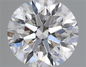 Picture of Natural Diamond 0.40 Carats, Round with Excellent Cut, G Color, VVS2 Clarity and Certified by GIA