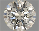 Natural Diamond 0.51 Carats, Round with Excellent Cut, I Color, VS2 Clarity and Certified by IGI